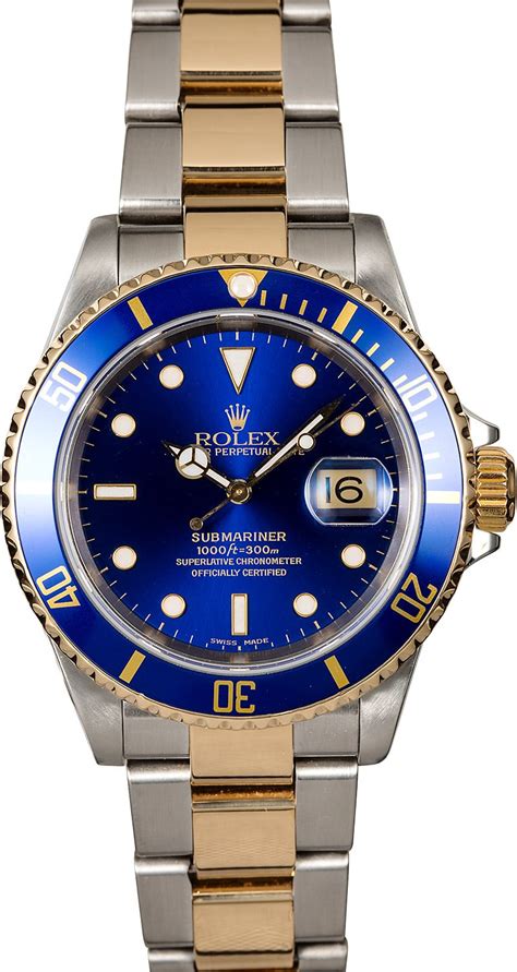 used rolex blue face|pre owned rolex submariner blue.